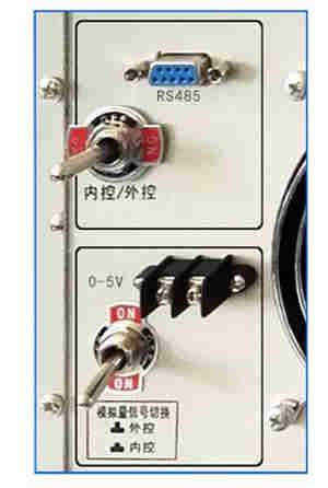高压直流电源采用新一代单片机控制直流电源输出，具有功能强大，扩展性好，使用脉宽调制调压和中频逆变技术，